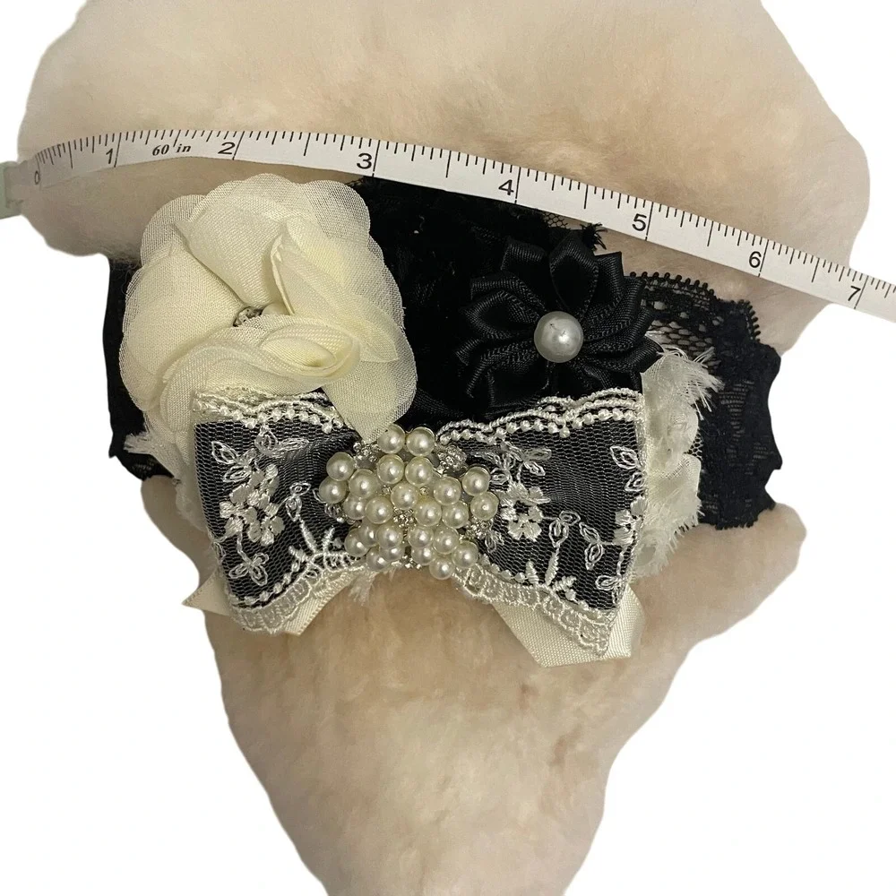 5-Boutique‎ Elegant Regal tulle feather Rhinestone headband Baby Photo Xmas bow